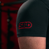 SBD Competition T-Shirt - Black/Red