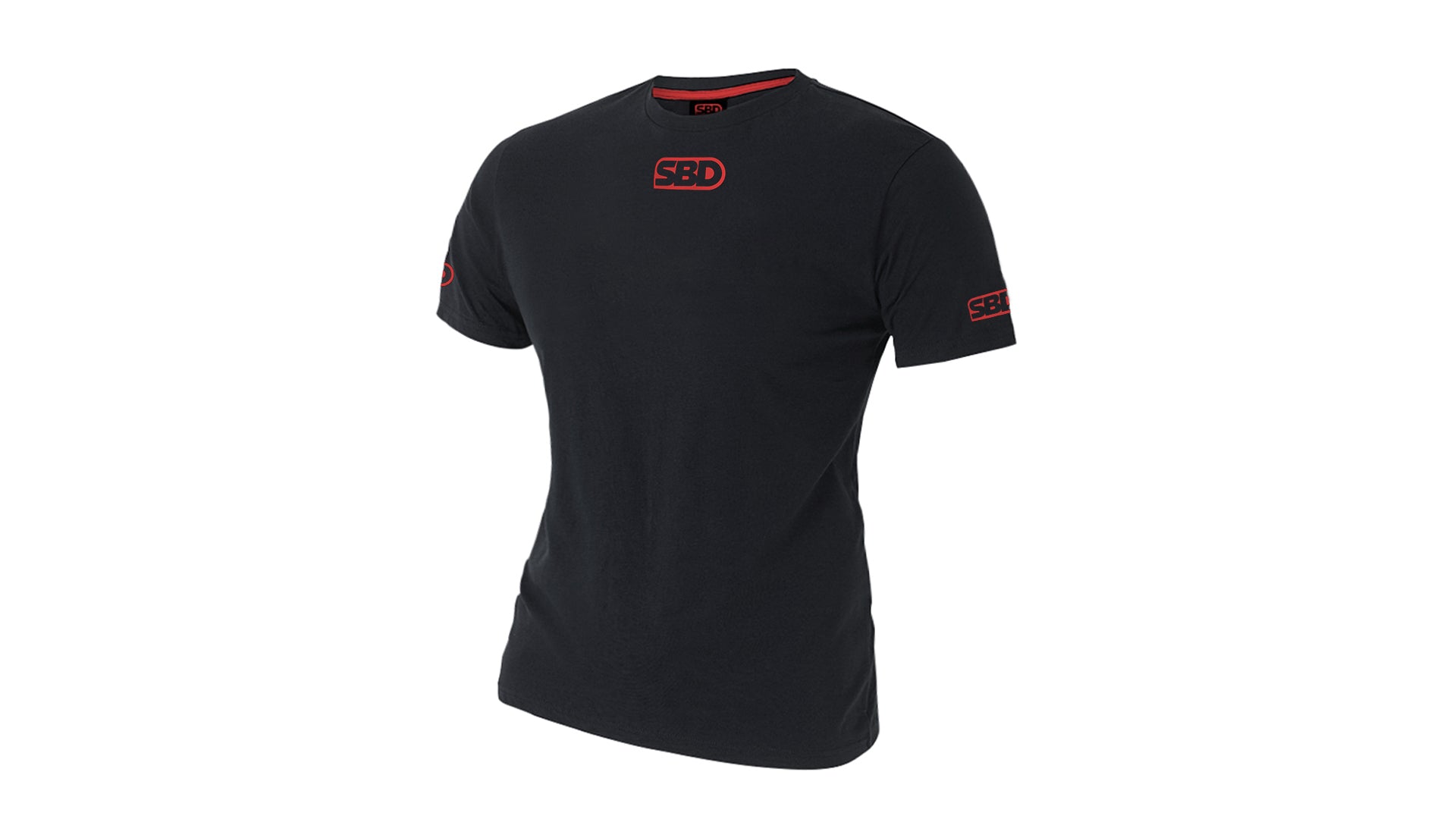 SBD Competition T-Shirt - Black/Red