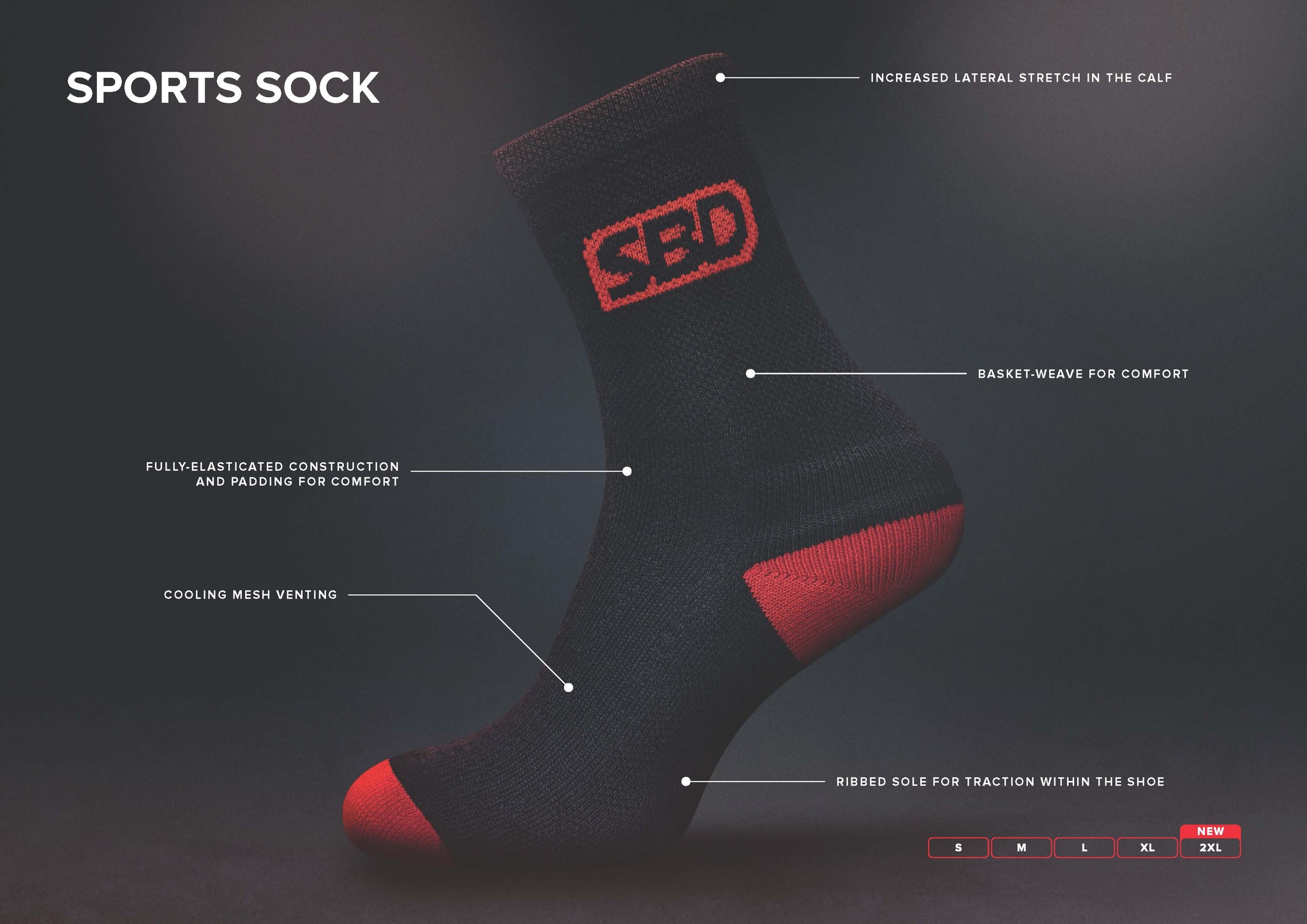 SBD Sports Socks - RAISElower